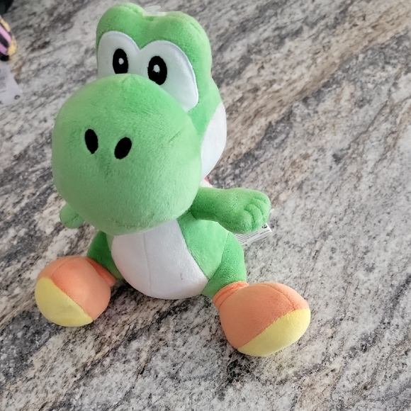 Nintendo Green and Orange Yoshi Stuffed Animal - Picture 1 of 5